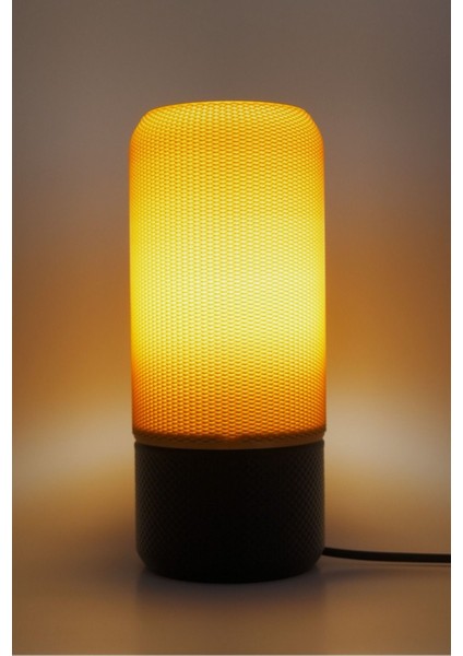 Özel Tasarım Altın Renk Abajur ile Şıklık ve Işık Güzelliği