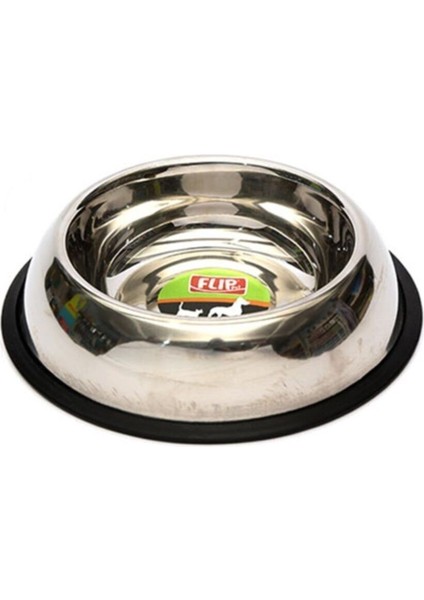 Çelik Mama Kabı, 960 Ml, 32 Oz, Flip Kapak, Dayanıklı ve Şık Tasarım