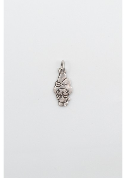 Anime Sanrio My Melody Kolye Ucu - Antik Gümüş Kaplama