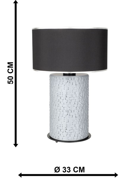 Şık Siyah Dekoratif Masa Lambası, Modern ve Zarif Tasarım fırsatları