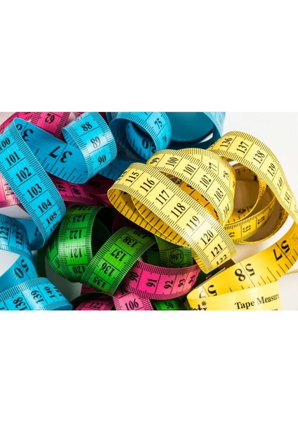 150 cm Uzunlukta Dayanıklı Ölçüm Mezurası