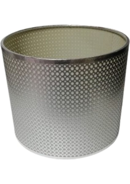 Şık Metalik Küçük Abajur Şapkası, 20 cm Çap, 16 cm Yükseklik fırsatları