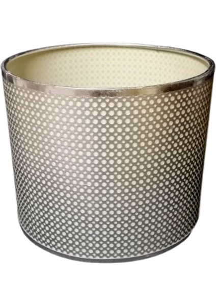 Şık Metalik Küçük Abajur Şapkası, 20 cm Çap, 16 cm Yükseklik indirimleri