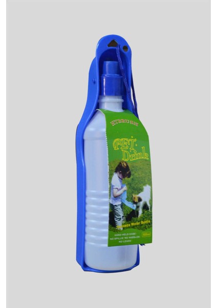 Renkli Köpek Seyahat Suluğu 500 Ml, Pratik ve Şık Tasarım