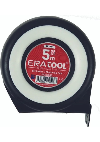 Şerit Metre Eratool 5 Metre, Dayanıklı ve Kullanışlı Ölçüm Aracı