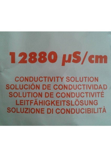 Yüksek Iletkenlik Kalibrasyon Solüsyonu 20ML, Hassas Ölçüm Desteği modelleri