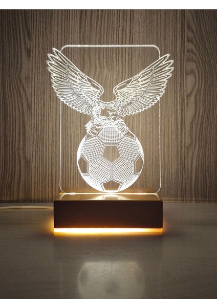 Şık Gece Lambası, Futbol Topu Tasarımı, Doğum Günü ve Hediye Seçenekleri