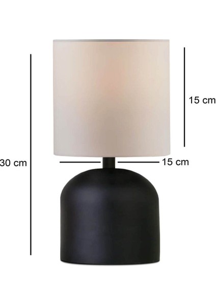 Şık Siyah Abajur ile Evinize Zarif Bir Dokunuş Katın modelleri