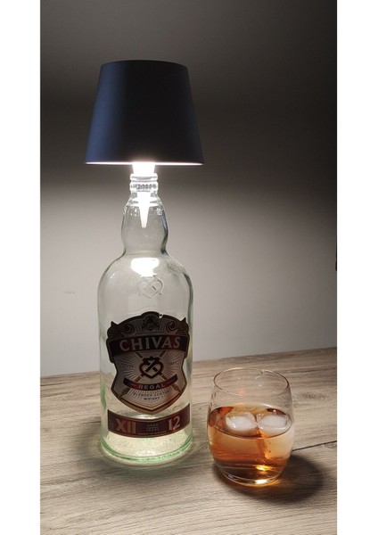 3 Kademe Dokunmatik Abajur, USB Şarj Edilebilir, Şık ve Modern Tasarım