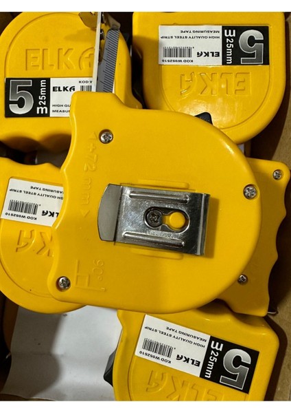 5m 25MM Uzunluk Ölçü Çubuk, Pratik ve Dayanıklı Tasarım modelleri