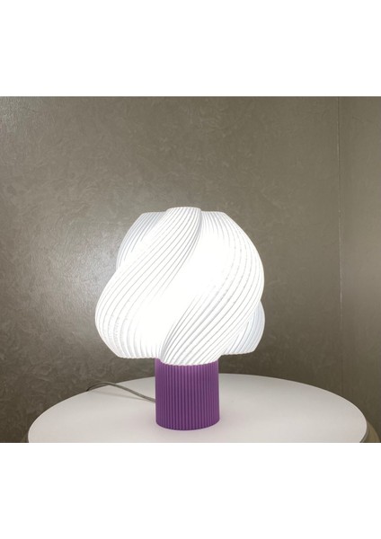 Mor Renkli Şık Dekoratif Abajur, Şık ve Modern Tasarım ile Evinizi Güzelleştirir modelleri