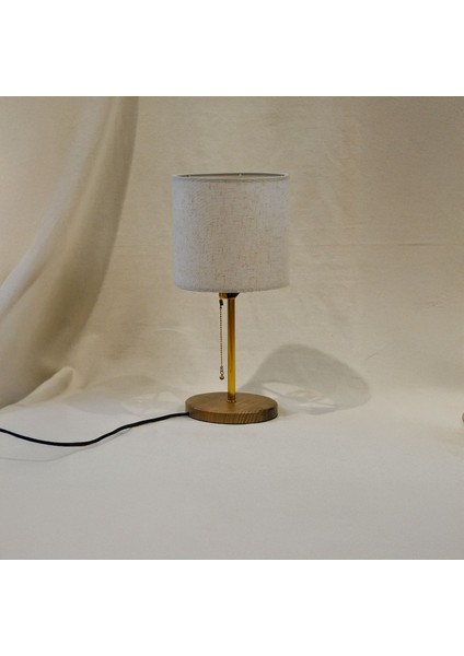 Şık Bej Abajur, Evinize Zarif Dokunuş! fırsatları