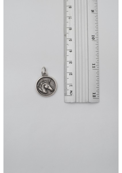 Unicorn - Tekboynuz Kolye Ucu - Antik Gümüş Kaplama - Kadın Erkek fiyatları