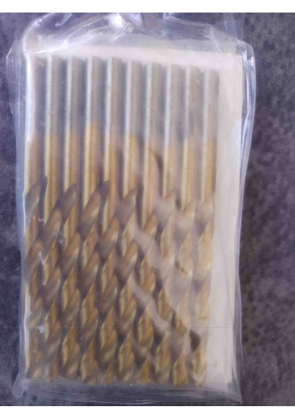 Titanyum Kaplı Has Matkap Ucu 5.0 ml 10 Adet