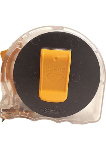 Şeffaf Şerit Metre 8m x 25MM, Kolay Ölçüm ve Bakım Imkanı Sağlar. fırsatları