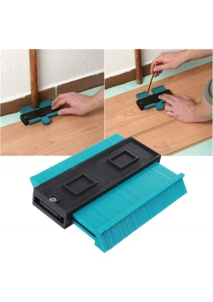 Yeşil Çok Fonksiyonlu Ahşap Fayans Şekil Alma Kalıbı ve Kontur Ölçüm Aleti indirimleri