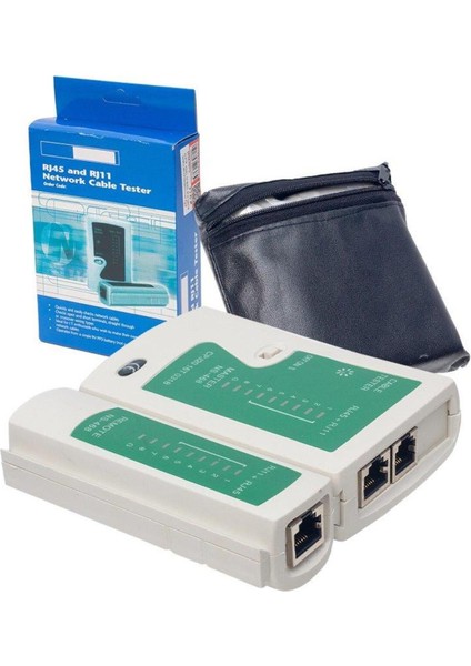 Pratik RJ45 RJ11 Kablo Test Cihazı, Güvenilir Bağlantı Kontrol Aracı modelleri