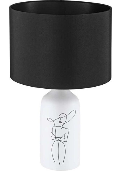 Şık Iç Mekan Masa Lambası Beyaz Modern Tasarım