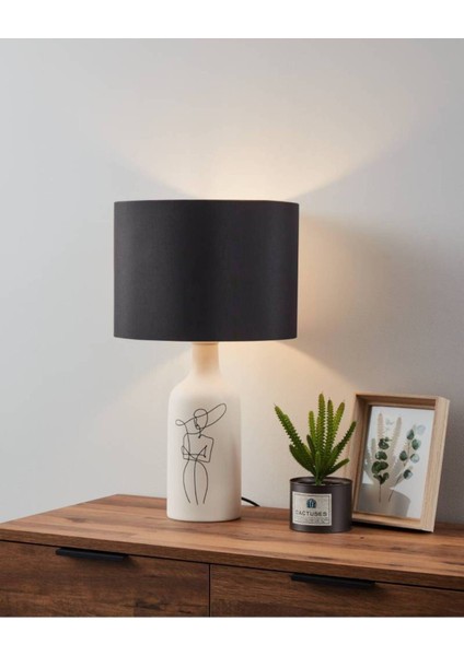 Şık Iç Mekan Masa Lambası Beyaz Modern Tasarım fiyatları