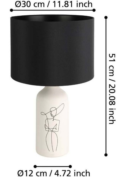 Şık Iç Mekan Masa Lambası Beyaz Modern Tasarım modelleri