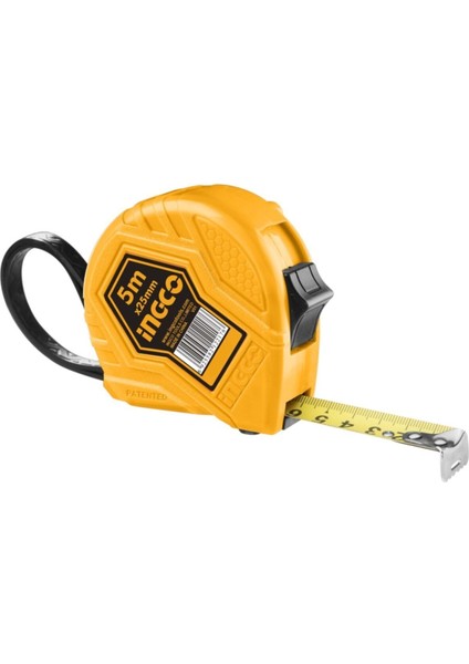 5m 25MM Şerit Metre, Hassas Ölçüm Aracı, Pratik ve Dayanıklı Tasarım
