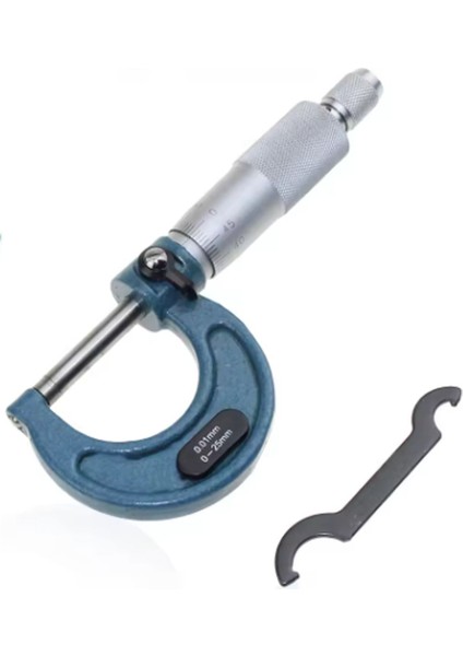 0-25 mm Mekanik Mikrometre, Hassas Ölçüm Aleti, Yüksek Doğruluk fiyatları