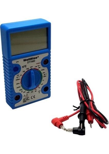 DT-700D Geniş Ekranlı Işıklı Çok Fonksiyonlu Multimetre fiyatları