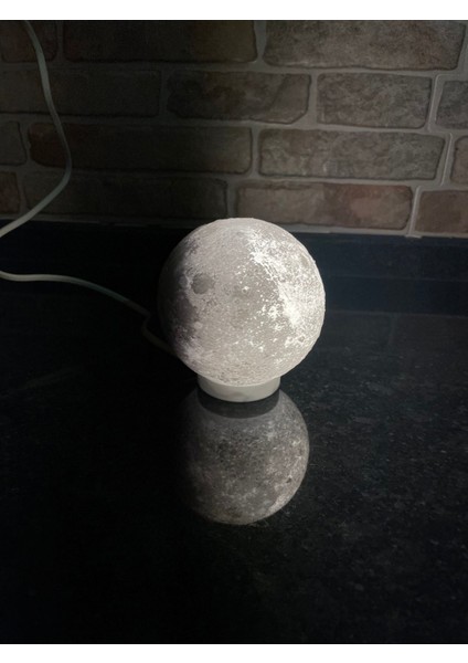 Ay ve Yıldız Desenli Beyaz Gece Lambası, Şık ve Huzurlu Uyku Ortamı Sağlar fiyatları