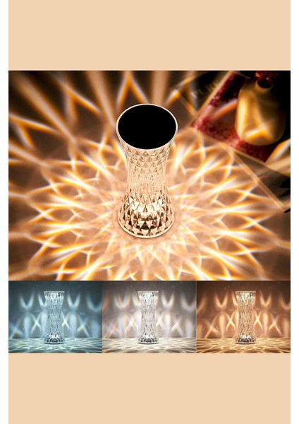 Modern Vazo Şeklinde Aura Abajur, Salon ve Oturma Odası Aydınlatması