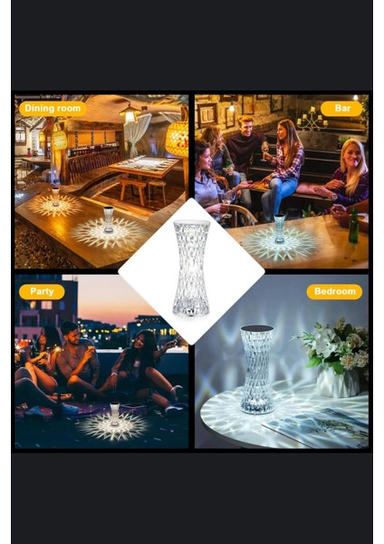 Modern Vazo Şeklinde Aura Abajur, Salon ve Oturma Odası Aydınlatması