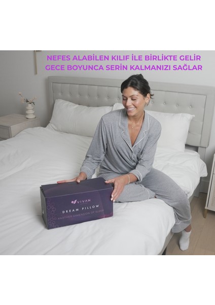 Dream Pillow Terletmez Serinletici Özellikli Ortopedik Yastık fırsatları