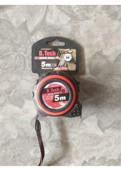 Sağlam Çelik Şerit Metre 5X25 Mm, Pratik ve Dayanıklı Ölçüm Aracı