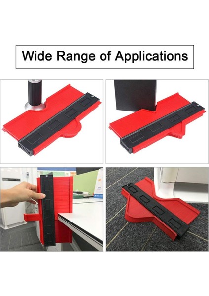 Çevre Şekillendirme ve Kalıp Yapımı Için Çok Amaçlı Şablon Tarak Seti fırsatları
