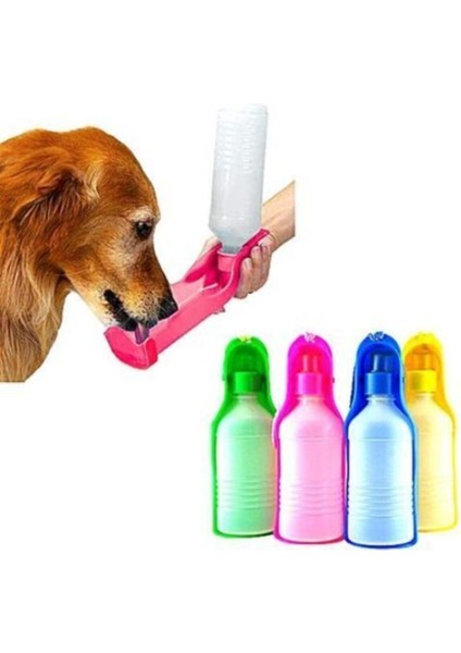 Sevimli Evcil Hayvan Seyahat Suluğu 500 Ml, Taşınabilir ve Kullanışlı Tasarım