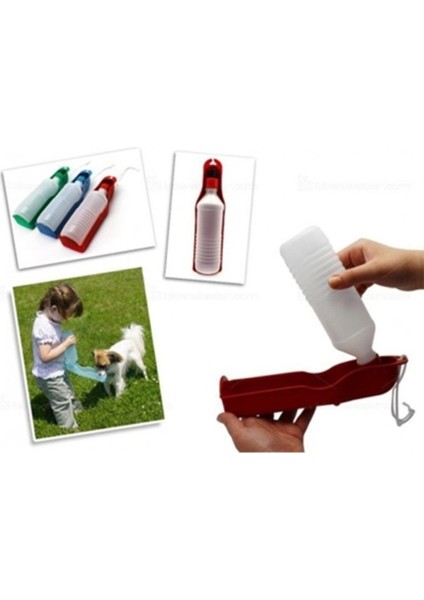 Sevimli Evcil Hayvan Seyahat Suluğu 500 Ml, Taşınabilir ve Kullanışlı Tasarım