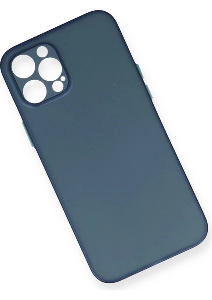 Newface iPhone 12 Pro Max Kılıf Pp Ultra Ince Kapak - Mavi fiyatları