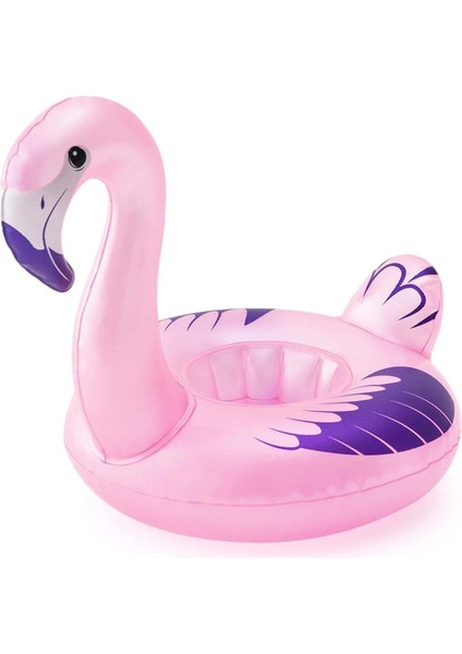 Pembe Flamingo Içecek Bardak Tutacağı, Şık ve Kullanışlı 26,5 Cm.