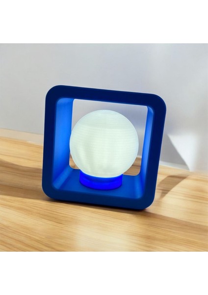 Mavi Renkli Masaüstü Dekoratif LED Aydınlatma, Şık ve Kullanışlı Dekorasyon Ürünü modelleri
