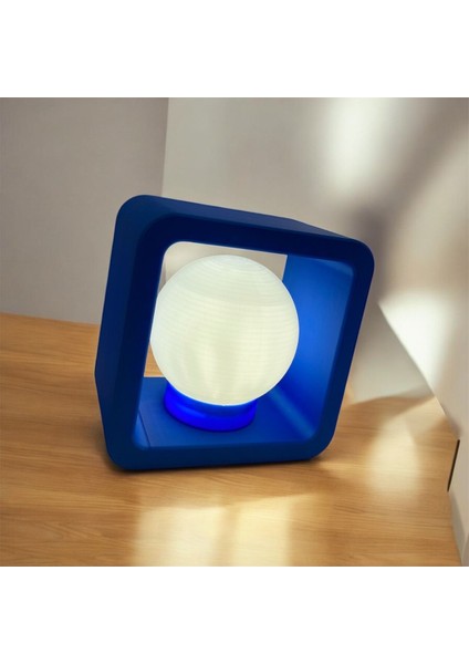 Mavi Renkli Masaüstü Dekoratif LED Aydınlatma, Şık ve Kullanışlı Dekorasyon Ürünü fırsatları
