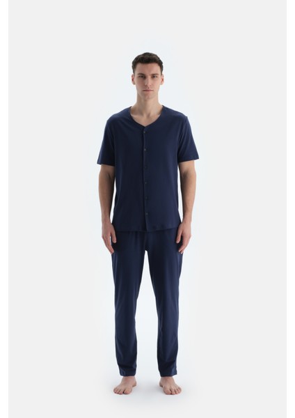 ESE34116 Kısa Kol Gömlek Pijama Tk.