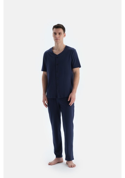 ESE34116 Kısa Kol Gömlek Pijama Tk.