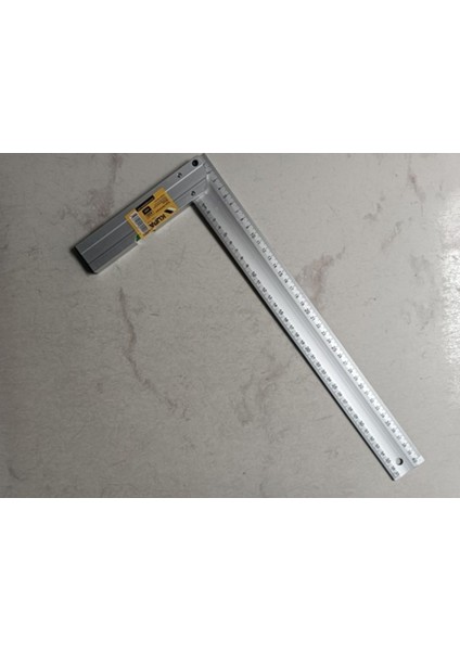 Alüminyum Marangoz Gönye 400 Mm, Hassas Ölçüm ve Dayanıklı Tasarım