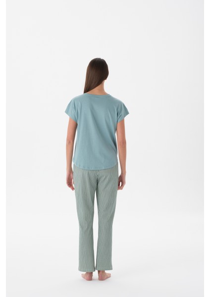 ESK34622 V Yaka Kk. Pijama Tk.
