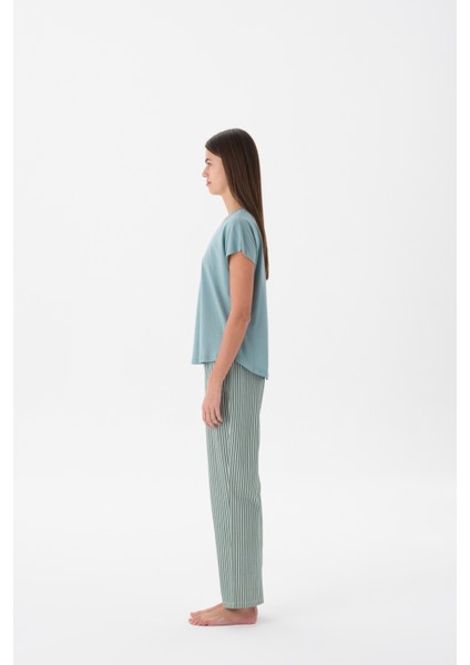 ESK34622 V Yaka Kk. Pijama Tk.