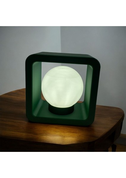Yeşil Renkli Dekoratif Masaüstü LED Aydınlatma, Şık ve Modern Tasarım fiyatları