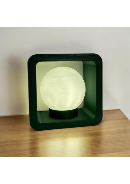 Yeşil Renkli Dekoratif Masaüstü LED Aydınlatma, Şık ve Modern Tasarım modelleri