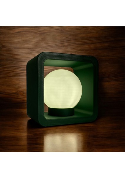 Yeşil Renkli Dekoratif Masaüstü LED Aydınlatma, Şık ve Modern Tasarım fırsatları