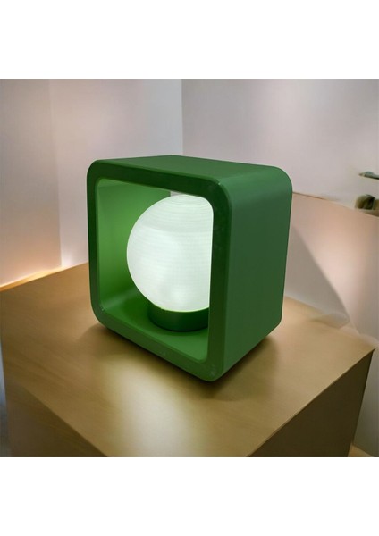 Yeşil Renkli Dekoratif Masaüstü LED Aydınlatma, Şık ve Modern Tasarım indirimleri