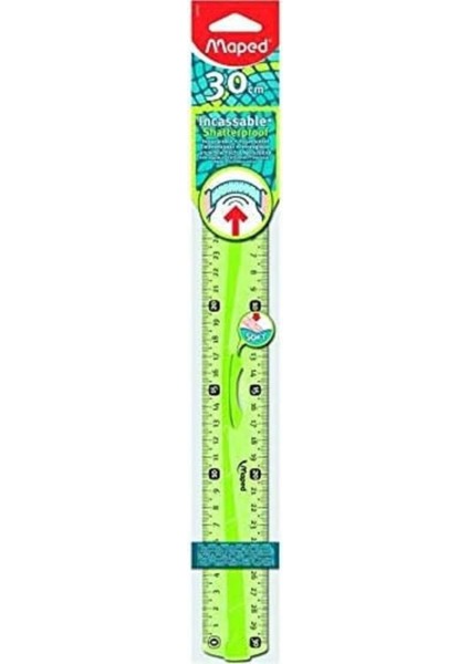 30 cm Ölçüm Cetveli, Dayanıklı ve Pratik Ölçüm Aracı