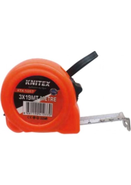 3 Metre Şerit Metre, Dayanıklı ve Pratik Ölçüm Aracı